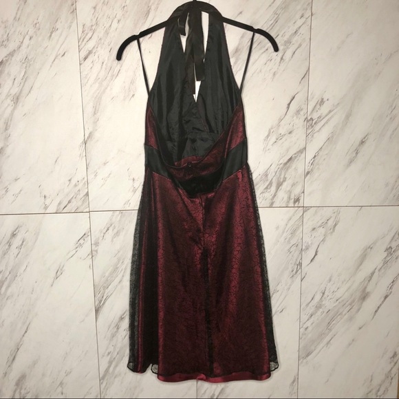 3/$60 Jones New York Formal Lace Halter Full Dress SZ 8 - Picture 3 of 3